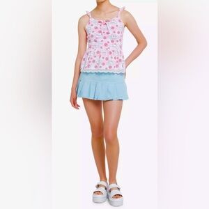 Cinnamoroll Gingham Top